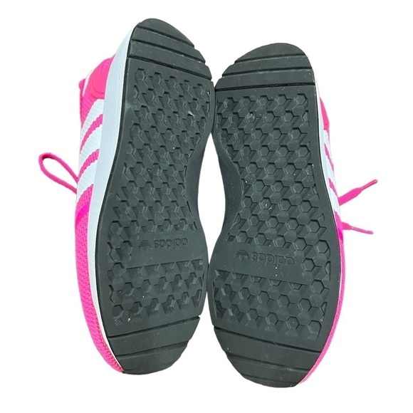 adidas Pink Cloudfoam Running Sneakers Size 4 Big Girl's - Picture 8 of 8